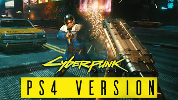 Is Cyberpunk 2077 on PS4 playable?