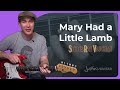 Mary Had A Little Lamb - Stevie Ray Vaughan (Guitar Lesson ST-343) SRV Blues Texas