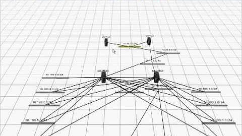 3D Network Diagram using AutoDiscovery with MaSSHandra