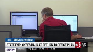 Vermont state employees slowly make return to in-person work