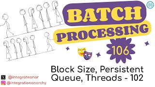 06 - MuleSoft Batch Processing | Block Size, Persistent Queue, Threads - 102