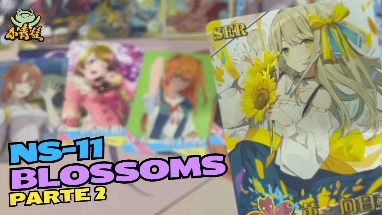 Abriendo la caja NS-1M11 Blossoms | Goddess Story Collection Cards
