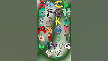 Alphabet Lore But They Zombie #alphabetlore #alphabetlorememes