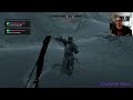 Skyrim Highlight: Ebony Warrior vs. Karstaag