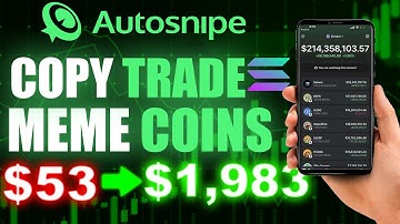 EASY Copy Trading Method for Solana Meme Coins | Autosnipe AI
