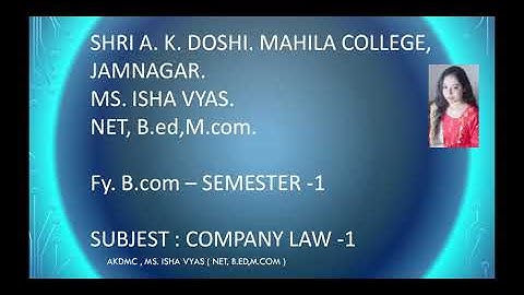 Fy b.com C.L. lecture -6 by pro. Ms. Isha vyas