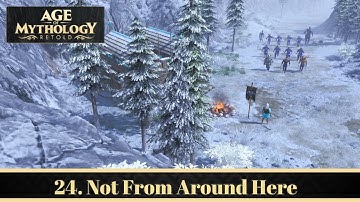Fall of the Trident | Age of Mythology: Retold | 24 Not From Around Here | Gameplay No Commentary