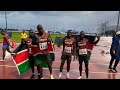 Ferdinand Omanyala leads Kenya win 4x100m mens relay Mauritius African athletics championships 2022