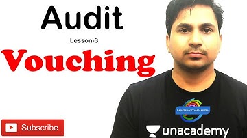 Auditing For RPSC Jr Accountant (details live class) Lesson-3/Vouching Part-2