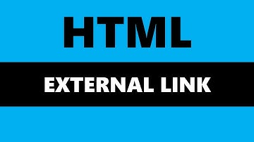 HTML - External Link