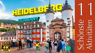 Heidelberg - 11 Schönste Aktivitäten in Heidelberg in einer halbe Stunde - Deutsche Version