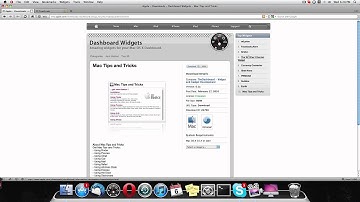 How To Install Dashboard Widgets On Mac