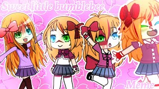 Sweet little bumblebee ||Meme|| Gacha Studio, verse, life & Club || Elizabeth.A || Fnaf/Afton