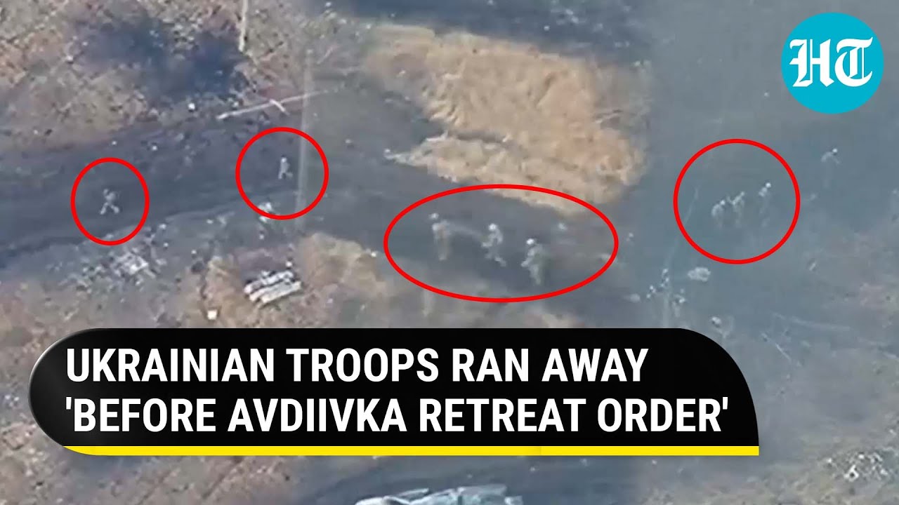 Video shows Ukraine's last moments of defense in Avdiivka