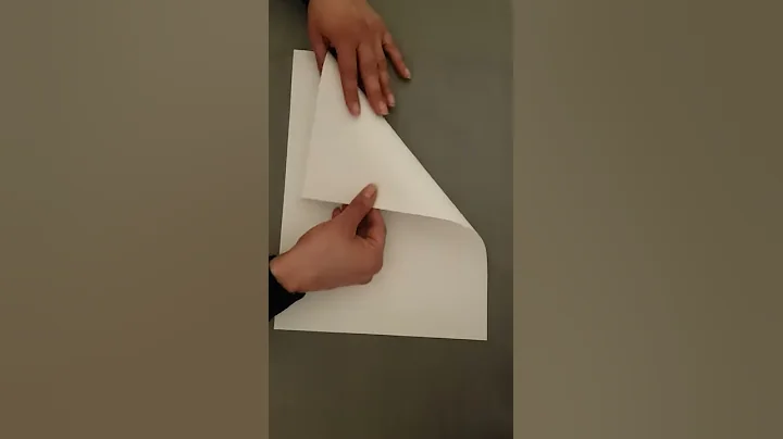 How to make a square with rectangular (A4) size paper