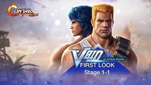 Garena Contra Returns - FIRST LOOK - Void: [Normal] Void Shore 1-1