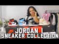 JORDAN 1 SNEAKER COLLECTION + TRY ON