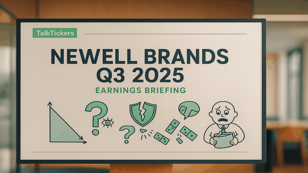 Катастрофа Newell Brands в третьем квартале: акции упали на 28% после падения прибыли