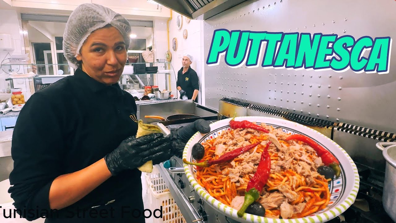 المقرونة تونسية وليست ايطالية #بوتانسكا موزوزة بايادي الشاف راقية