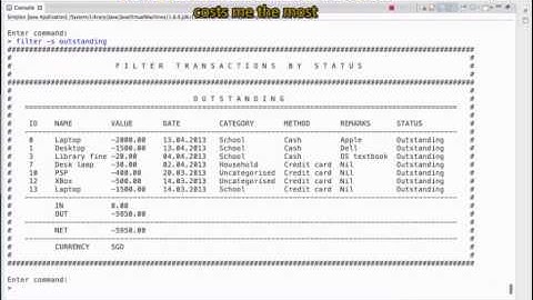 CS2101 Software Demo Video---Simplex ( Grp 4 Wang Jiayi A0084731E)