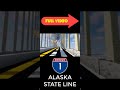 🇺🇸🛣️ Minecraft Interstate I-1 | THE BRIDGE TO ALASKA (Alaska State Line)