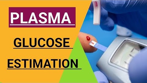 Estimation of plasma glucose || GOD - POD method