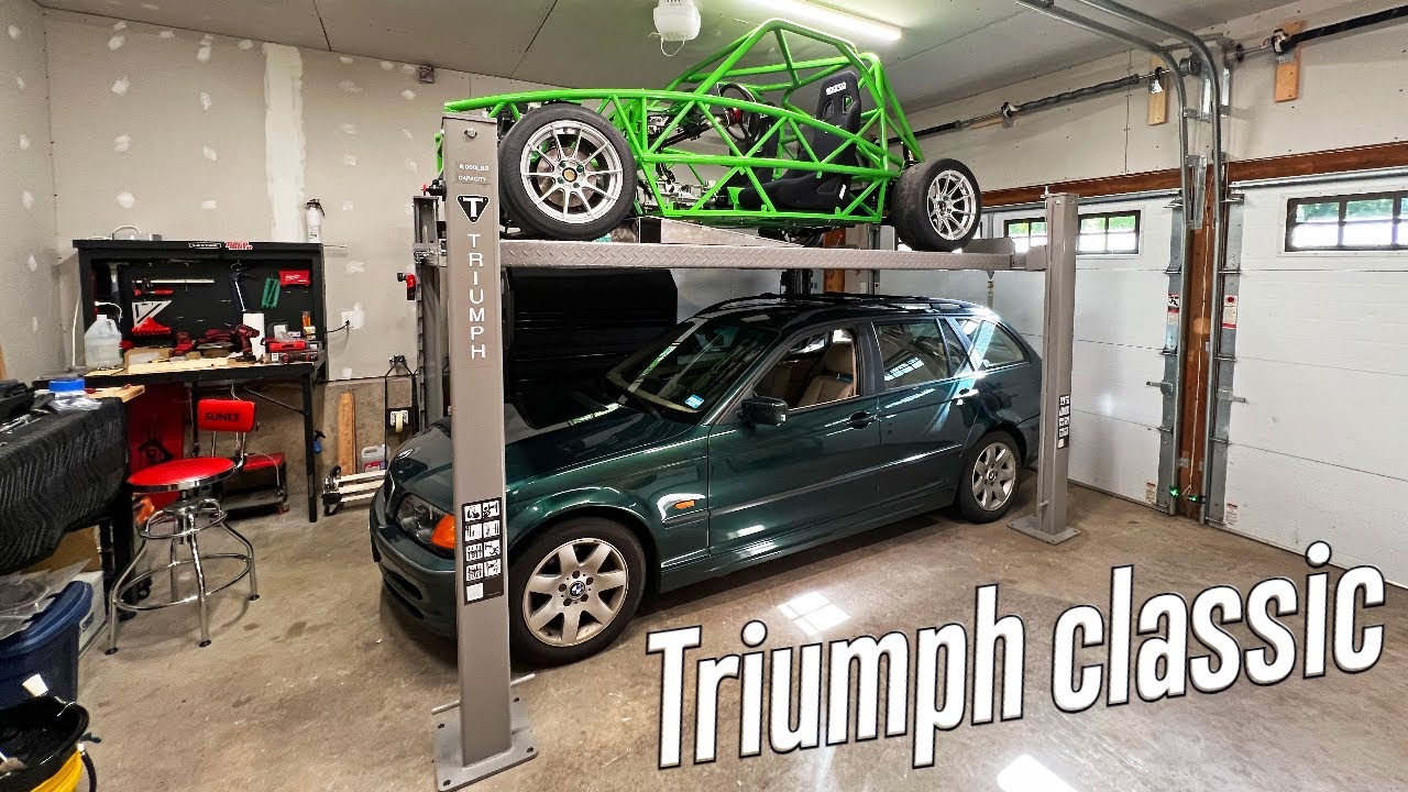Triumph Classic 4 Post Lift Overview YouTube