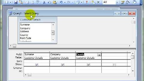 Am 5.3.1.3 Create a delete query in Microsoft Access 2003