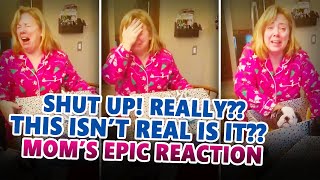 OMG! Really?? This isn&#39;t real is it? Mom&#39;s Epic reaction | Best Puppy Surprise