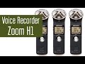 Zoom H1 - самый популярный в интернет диктофон. Digital Voice Recorder обзор номер 5.