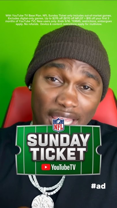 grab-nfl-sunday-ticket-to-watch-this-year-s-new-stars-on-sundays-youtube