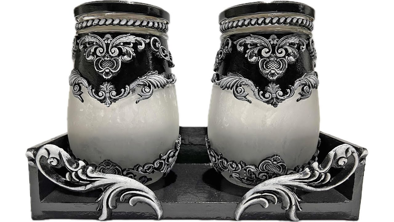 DIY VINTAGE JAR DECOR / VINTAGE DECORATION / JAR DECOR