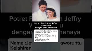 Potret Pernikahan Jeffry Waworuntu dengan Ruth Sahanaya