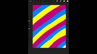 How to make gradients in procreate #shorts