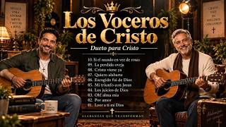 Si el Mundo en Vez de Rosas | Dueto Cristiano 80s 90s con Guitarra | Musica para orar y Adorar