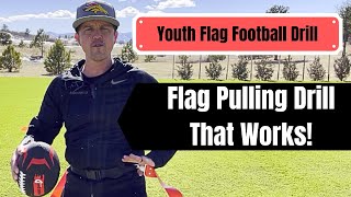 Youth Flag Football Drill | Flag Pulling Drill that Works | Spinner Pull - Any age  #flagfootball Net Worth