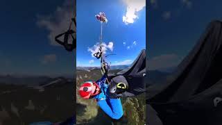 paraglider accident #paragliding #travel #viral #flying #fyp #reactionparagliding #accident#airplane