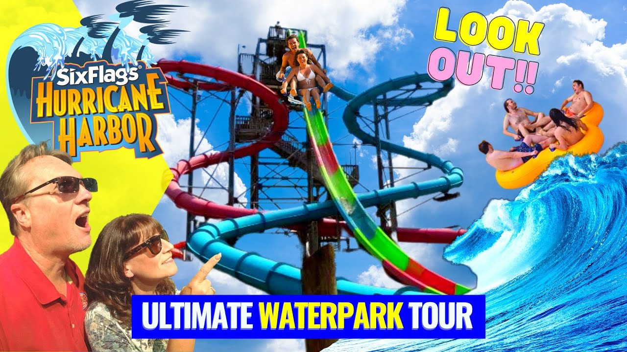 Six Flags Huricane Harbor NJ Ultimate Waterpark Tour Six Flags New