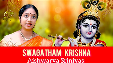 Swagatham Krishna | Aishwarya Srinivas | Oothukkadu Venkata Subba Iyer । Janmashtami 2022