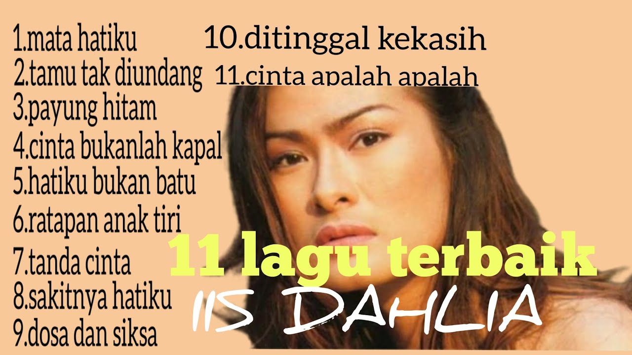 11 lagu terbaik Iis Dahlia