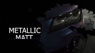 Audi a7 Ultramarine Violet Vinyl Wrap