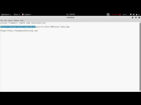 Laravel Framework RCE