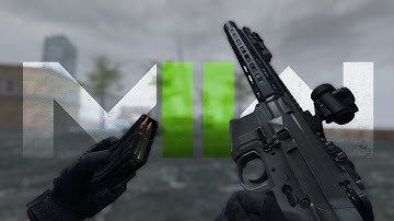 [CS:Source] INS:S Honey Badger on MW22 Anims For Galil (Rework)