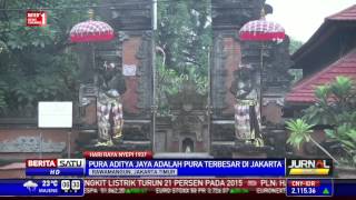 Umat Hindu Ibukota Ibadah Nyepi Di Pura Aditya Jaya