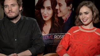 Sam Claflin and Lily Collins Talk 'Love, Rosie'