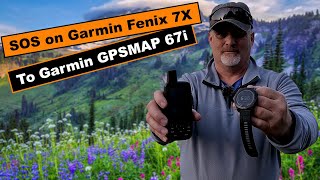 SOS from Garmin Adventure Watch to GPSMAP 67i