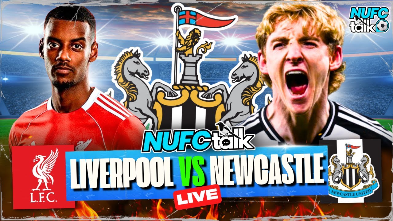 LIVERPOOL vs NEWCASTLE UNITED | Match Day Live | Premier League