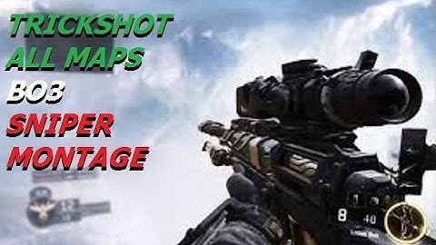 Trickshot all maps bo3 - Sniper Montage  ( Ps3/private match )