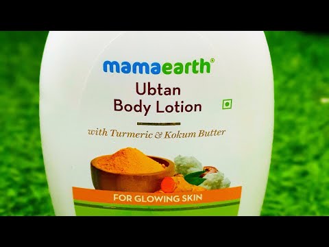 Mamaearth ubtan body lotion for glowing skin | RARA