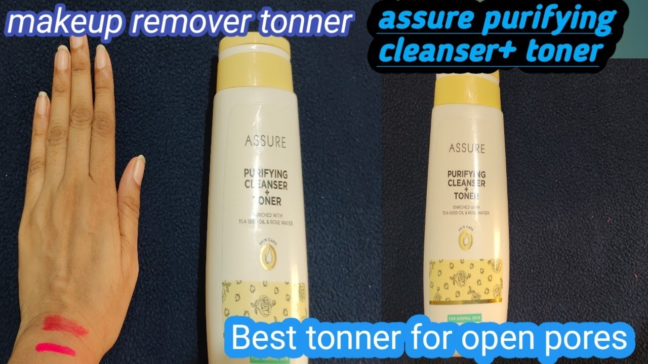 Assure purifying cleanser + tonerhow to use assure cleansermakeup